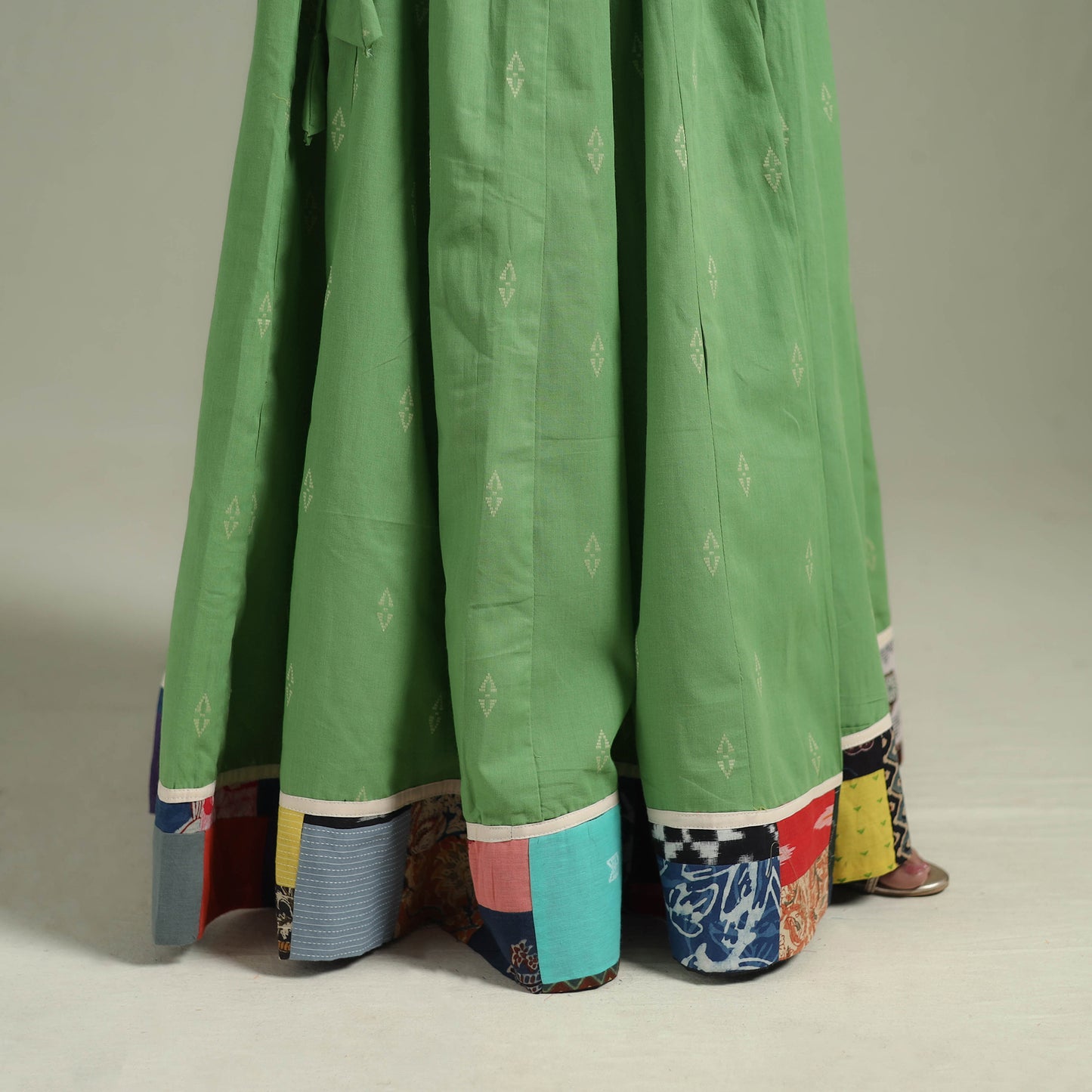 Jacquard 24 Kali Patchwork Cotton Long Skirt 28