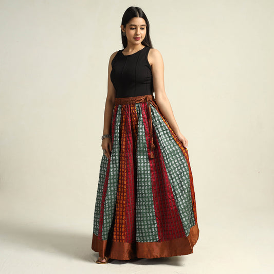 Khun Patchwork 24 Kali Cotton Long Skirt 03