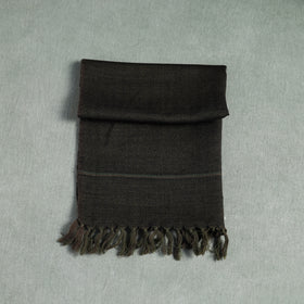 Green - Kumaun Handwoven Pure Merino Wool Scarf 174