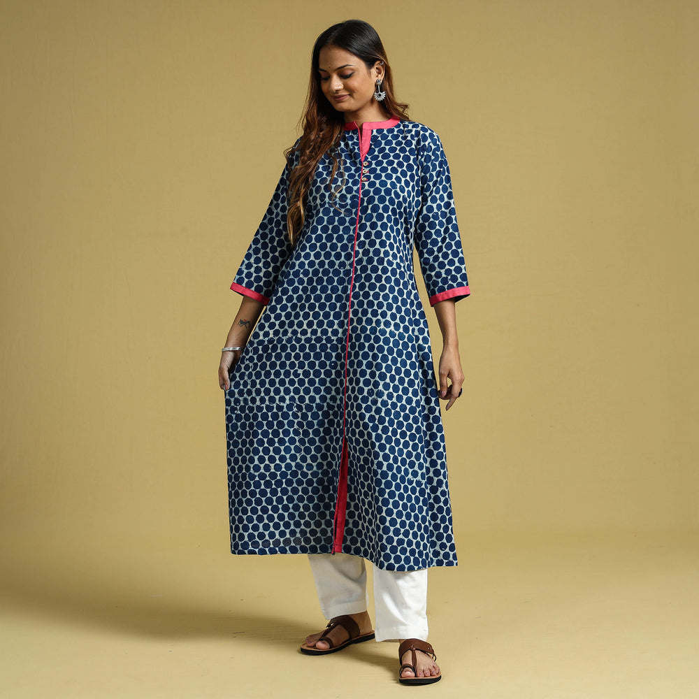 bagru cotton kurta