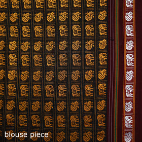 Mercerised Cotton Silk Khun Saree with Blouse Piece 15