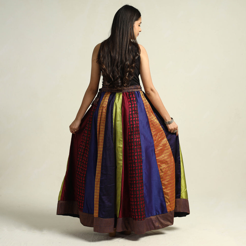 Multicolor - Khun Patchwork 24 Kali Cotton Long Skirt 05