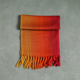 Multicolor - Kumaun Handwoven Pure Merino Wool Scarf 165