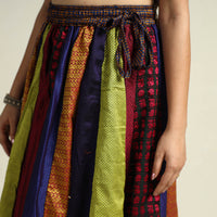 Multicolor - Khun Patchwork 24 Kali Cotton Long Skirt 05