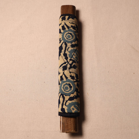 Beige - handmade cotton fridge handle cover 50 - handcrafted