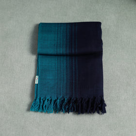 Multicolor - Double Shade Kumaun Handwoven Pure Merino Wool Stole 157