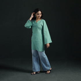 Plain Cotton Short Kurta for Women 11