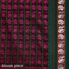 Mercerised Cotton Silk Khun Saree with Blouse Piece 20