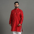  Silk Plain Men Kurta