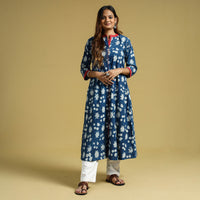 block printed kurta