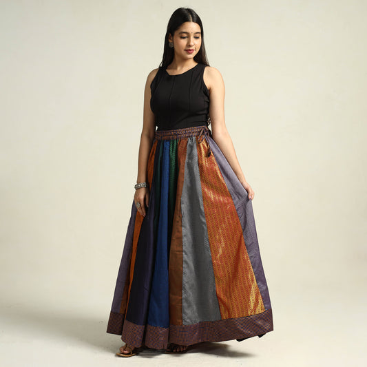 Khun Patchwork 24 Kali Cotton Long Skirt 10