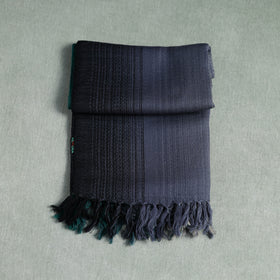 Multicolor - Double Shade Kumaun Handwoven Pure Merino Wool Stole 135