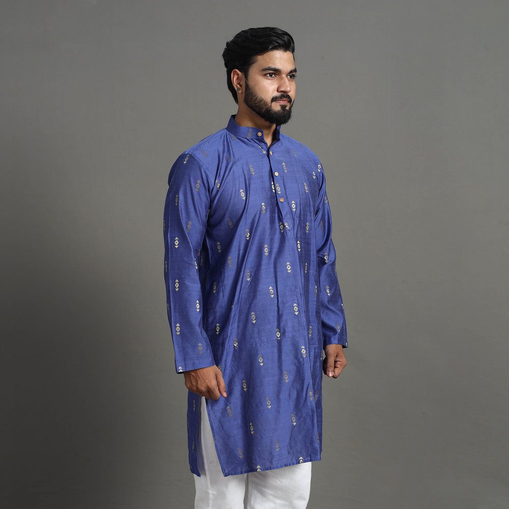  Silk Plain Men Kurta