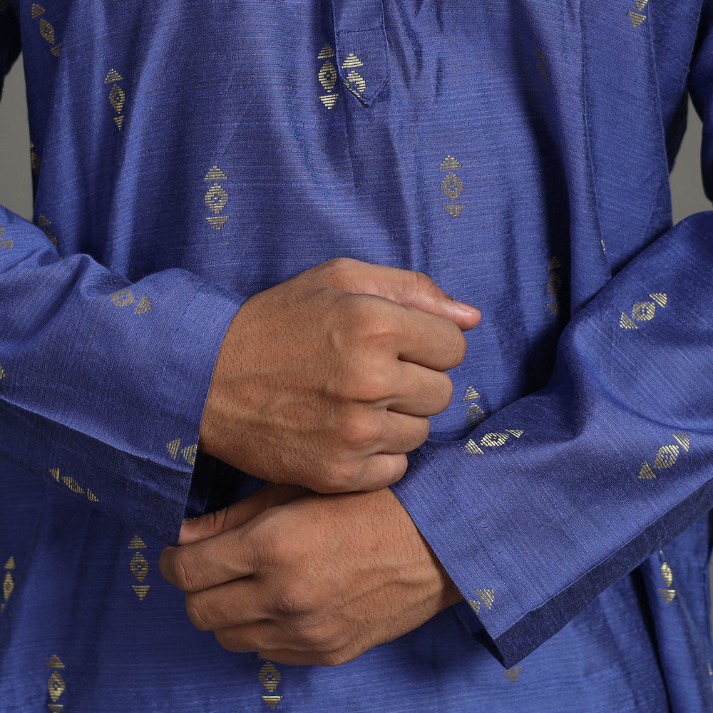  Silk Plain Men Kurta