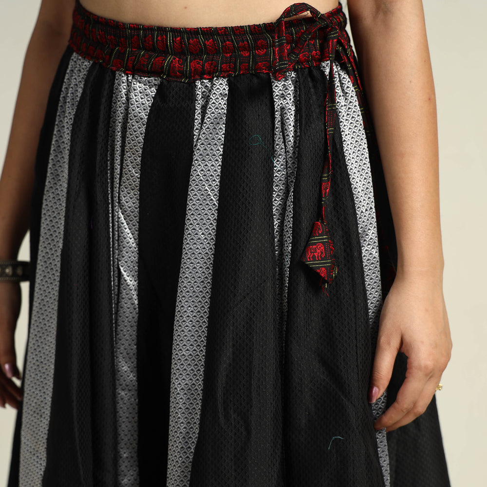 Multicolor - Khun Patchwork 24 Kali Cotton Long Skirt 12