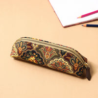 Multicolor - Floral Printed Handcrafted Pencil Pouch