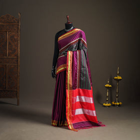 Mercerised Cotton Silk Khun Saree with Blouse Piece 26