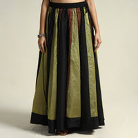 Multicolor - Khun Patchwork 24 Kali Cotton Long Skirt 14