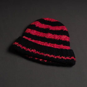  Kullu Karishma Handwoven Merino Wool Cap 