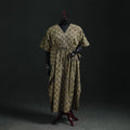 Akola Hand Block Print Natural Dyed Cotton Kaftan (Long) 67