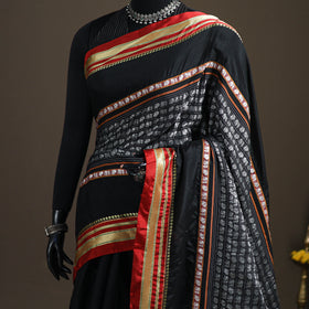 Mercerised Cotton Silk Khun Saree with Blouse Piece 28
