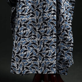 Hand Block Batik Print Cotton Kaftan (Long) 68