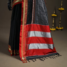 Mercerised Cotton Silk Khun Saree with Blouse Piece 28
