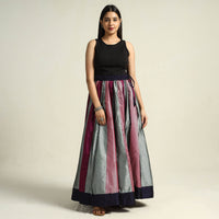 Multicolor - Khun Patchwork 24 Kali Cotton Long Skirt 18