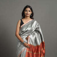 Festive Desi Tussar Silk Bhagalpuri Handloom Saree 14