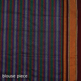 Mercerised Cotton Silk Khun Saree with Blouse Piece 33