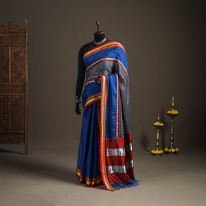 Mercerised Cotton Silk Khun Saree with Blouse Piece 34