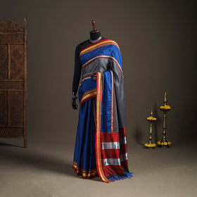 Mercerised Cotton Silk Khun Saree with Blouse Piece 34