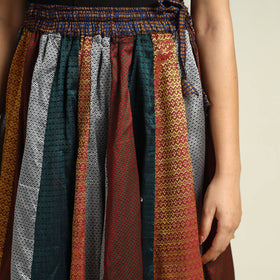 Multicolor - khun patchwork 24 kali cotton long skirt 20