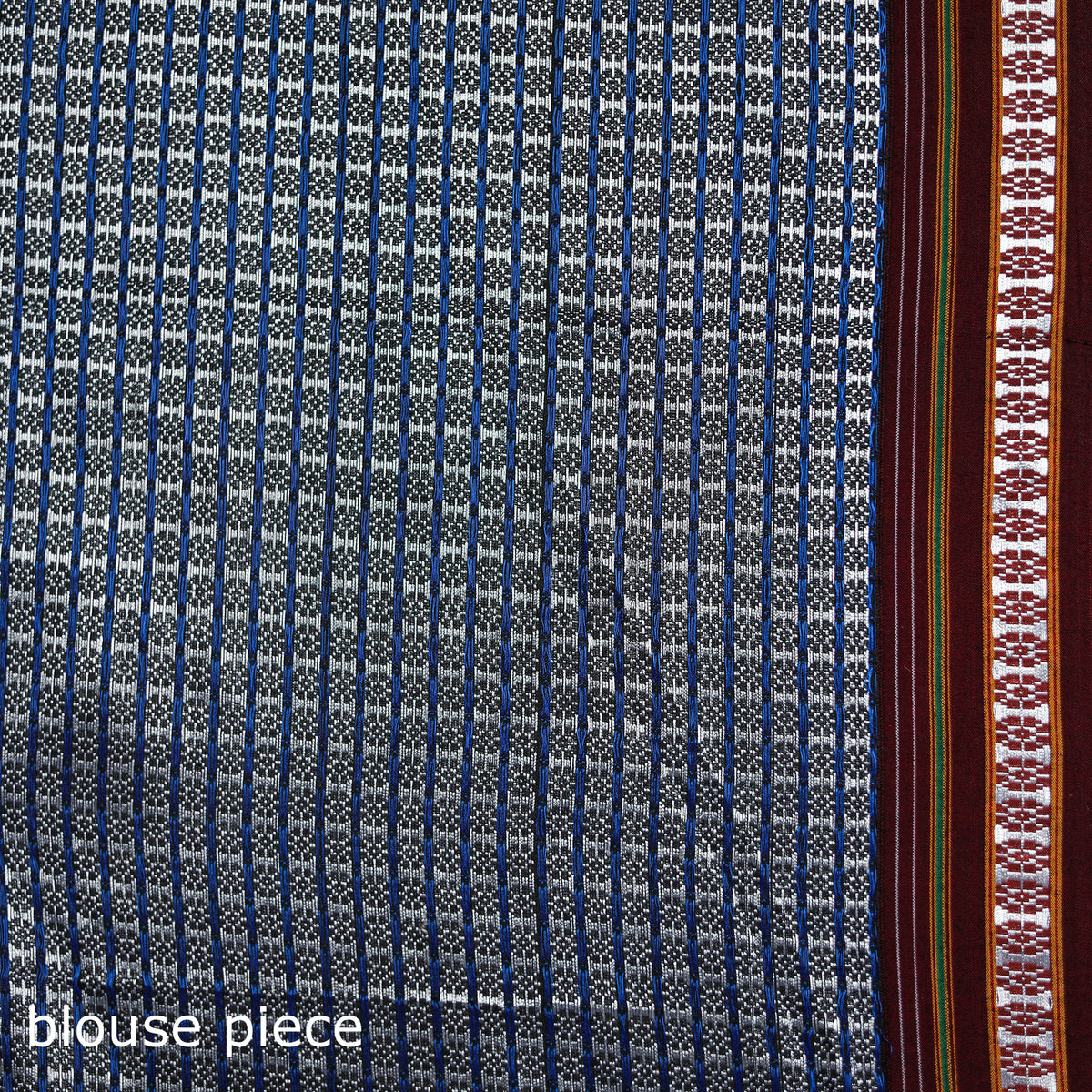 Mercerised Cotton Silk Khun Saree with Blouse Piece 34