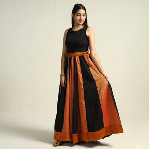 Multicolor - Khun Patchwork 24 Kali Cotton Long Skirt 21
