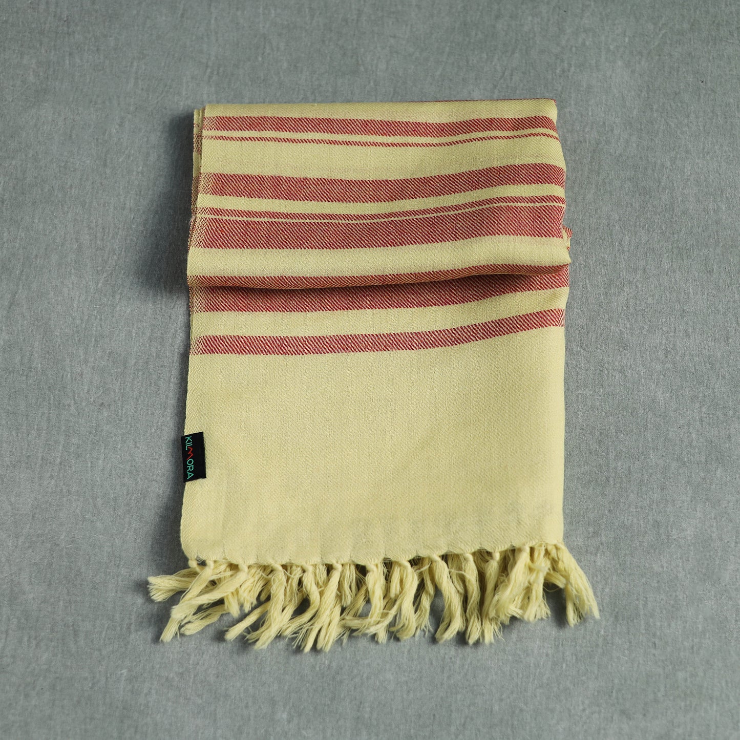 Kumaun Handwoven Pure Merino Wool Stole 87