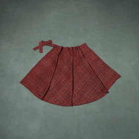 Ajrakh Hand Block Print Cotton Wrap Around Skirt 21