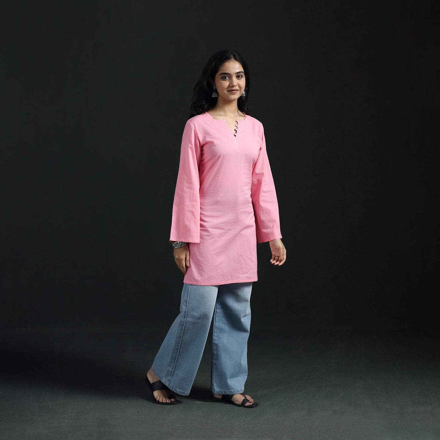 Plain Cotton Short Kurta for Women 13