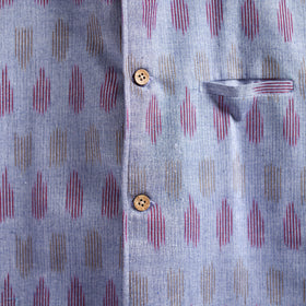 Pochampally Ikat Cotton Men Nehru Jacket 01