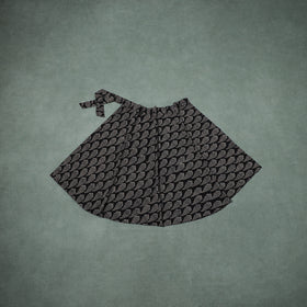 Ajrakh Hand Block Print Cotton Wrap Around Skirt 23