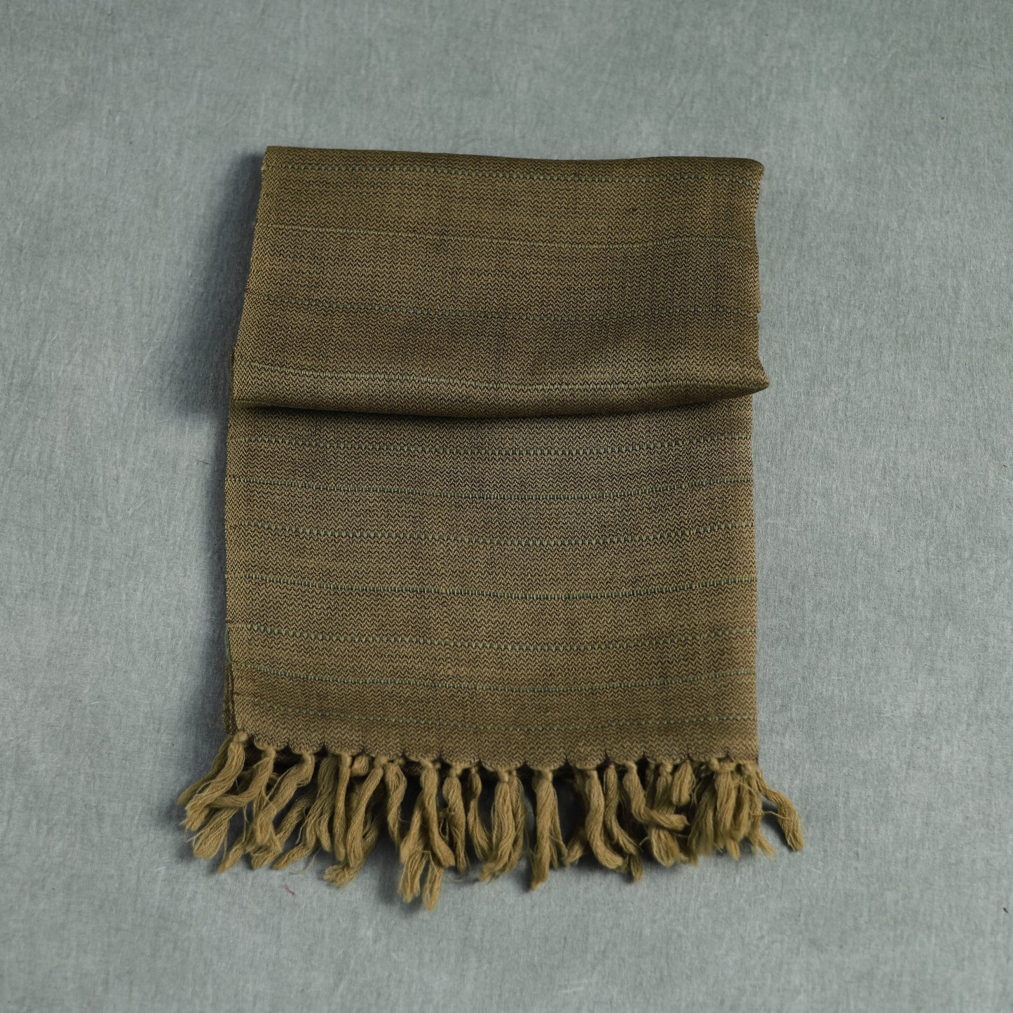 Kumaun Handwoven Pure Merino Wool Stole 84