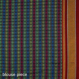 Mercerised Cotton Silk Khun Saree with Blouse Piece 35
