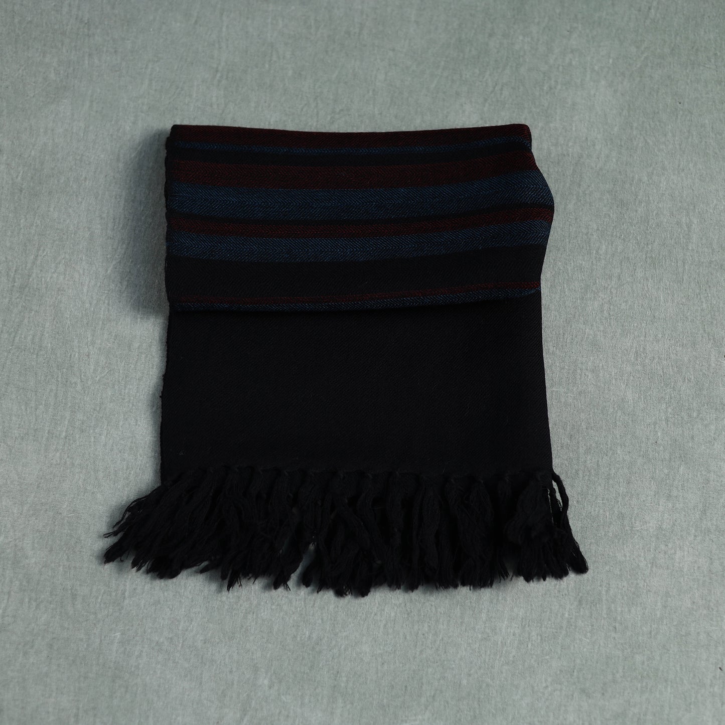 Kumaun Handwoven Pure Merino Wool Stole 81