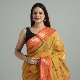  Bengal Pure Cotton Zari Tant Handloom Saree 65 