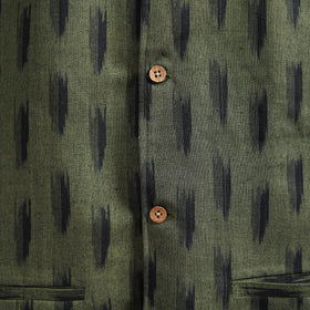 Pochampally Ikat Cotton Men Nehru Jacket 10