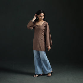Plain Cotton Short Kurta for Women 18