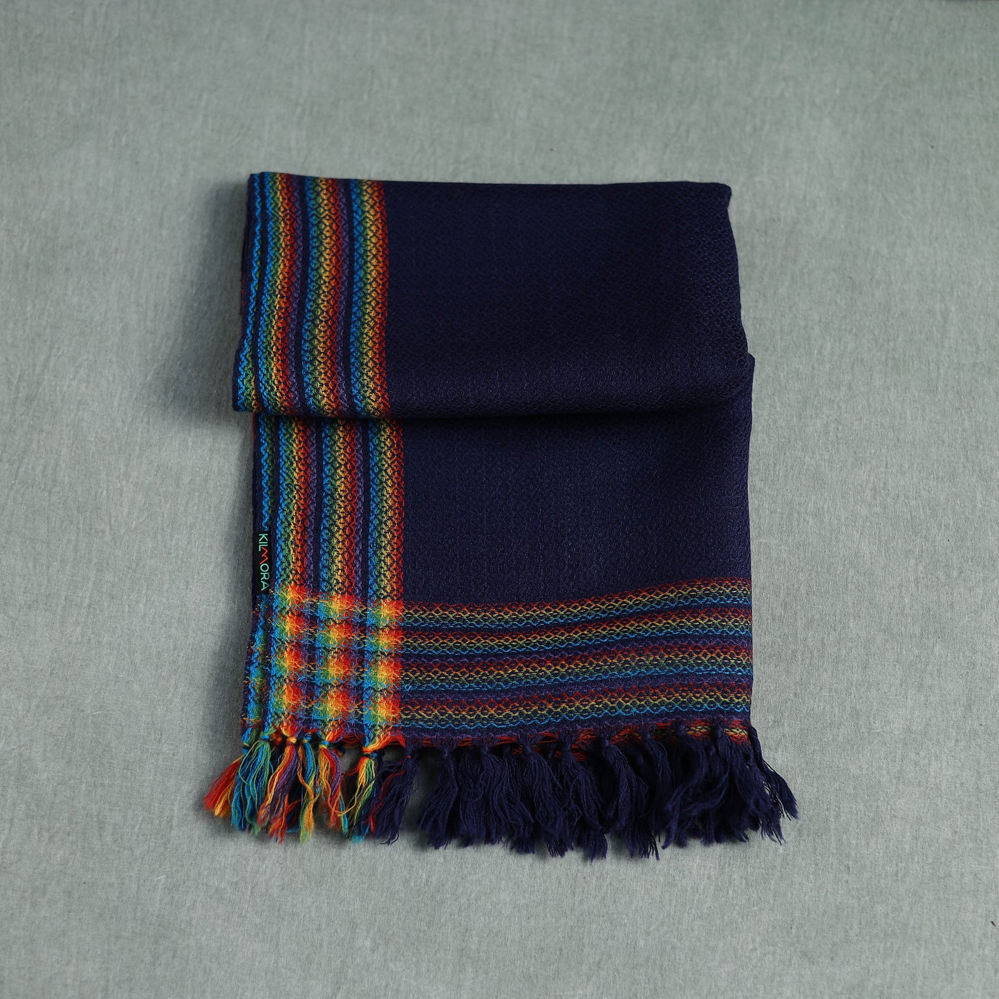 Kumaun Handwoven Pure Merino Wool Stole 72