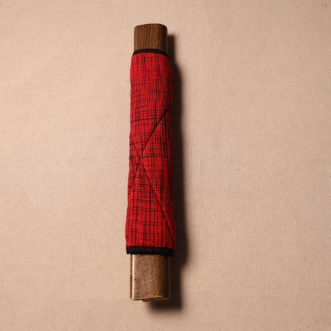 Red - handmade cotton fridge handle cover 100 - handcrafted