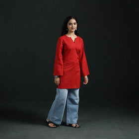 Plain Cotton Short Kurta for Women 15