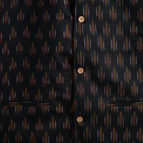 Pochampally Ikat Cotton Men Nehru Jacket 04